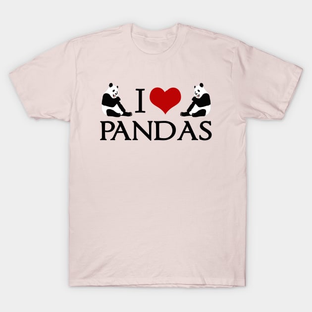 I love panda t shirt cheap